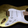 Fender Stratocaster Eric Clapton Masterbuilt GoldLeaf Strat (limited edition). This is one of 50 originally made & signed by Clapton. This one was also made by Mark Kendrick, the builder...