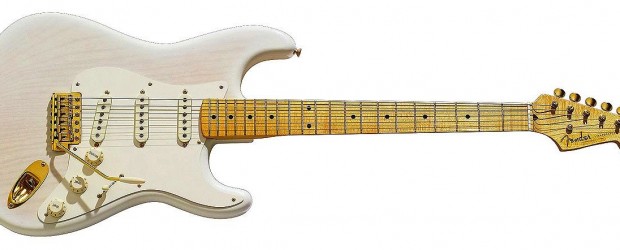 Here is a Mary Kay style strat. It is beautiful in it’s old white finish with gold hardware. Specs: MODEL NAME ‘56 Stratocaster Closet Classic with Gold Hardware MODEL NUMBER...
